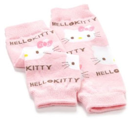 Hello Kitty by BabyLegs Pinkie Legwarmers, Pink/White, 0-3 Months